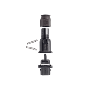 Enphase Q Field Wireable Connector – Female, a durable and easy-to-install connector designed for field wiring in Enphase solar power systems, providing secure and reliable electrical connections.