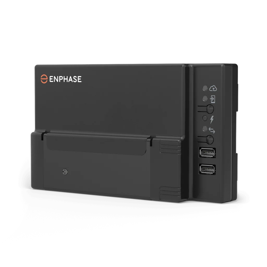 Enphase IQ Gateway, an advanced communication and monitoring device designed for residential and commercial solar power systems, providing real-time data, remote monitoring, and efficient energy management for optimal system performance.