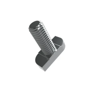 Fast-Rack T-Bolt, a sturdy and reliable fastening component designed for securing solar panels to mounting rails, providing stability and ease of installation in solar power systems.