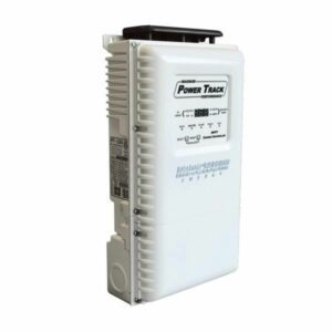 Magnum Energy 100A 12/24/48VDC MPPT Charge Controller, a high-efficiency charge controller designed for managing solar energy systems, offering maximum power point tracking (MPPT) technology to optimize energy harvest and ensure reliable battery charging across various voltage settings.