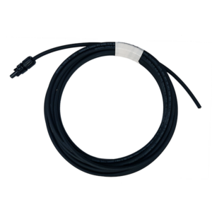 MC Black Home Run Cable - Negative with MC4 Connectors, a high-quality cable designed for solar power systems, featuring durable construction and reliable performance for efficient energy transmission from solar panels to the main electrical system, with easy-to-use MC4 connectors for secure connections.