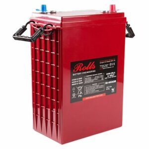 Rolls Surrette 6V 460Ah AGM Battery (S6-460AGM-RE), a high-capacity and maintenance-free absorbed glass mat (AGM) battery designed for reliable and efficient energy storage in various solar and renewable energy applications.
