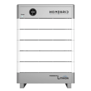 HomeGrid 4.8 kWh Module (HG-FS48100-15OSJ1), a high-capacity energy storage solution designed for solar power systems, providing reliable performance and efficient energy storage for residential and commercial applications.