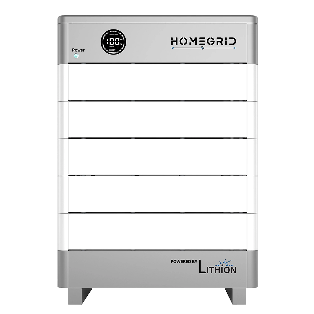 HomeGrid 4.8 kWh Module (HG-FS48100-15OSJ1), a high-capacity energy storage solution designed for solar power systems, providing reliable performance and efficient energy storage for residential and commercial applications.