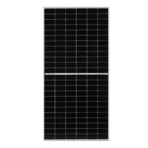 Jinko Solar 535W Bifacial Solar Panel, a powerful and efficient solar panel featuring bifacial technology, designed to maximize energy production by capturing sunlight from both sides, suitable for various environmental conditions.