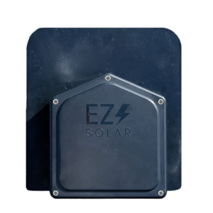 EZ Solar Junction Box for Asphalt Shingle Roofs, a durable and weather-resistant junction box designed for solar installations on asphalt shingle roofs, providing secure and efficient management of photovoltaic connections.