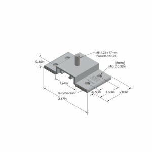 S-5! SolarFoot™, a reliable and robust mounting solution designed for attaching solar panels to exposed fastener metal roofs, ensuring secure installation and optimal performance of solar power systems.