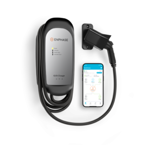 Enphase IQ 50 EV Charger, an advanced electric vehicle charging solution engineered for residential and commercial use, featuring intelligent charging capabilities and seamless integration with Enphase energy management systems for efficient and sustainable charging.