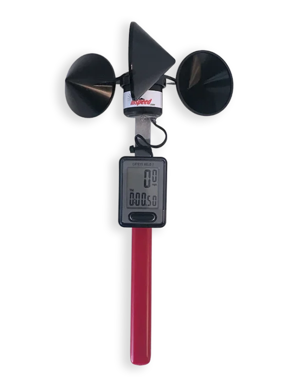 Inspeed Handheld 3-Cup Anemometer, a portable and user-friendly wind speed measuring device with a three-cup design, perfect for on-the-go wind monitoring and outdoor activities.