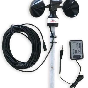 Inspeed FlexWire 3-Cup Anemometer, a flexible and reliable wind speed measuring device with a three-cup design, ideal for capturing accurate wind data in various conditions and applications.