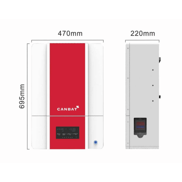 CANBAT - 48V 120AH Lithium Battery CLI120-48