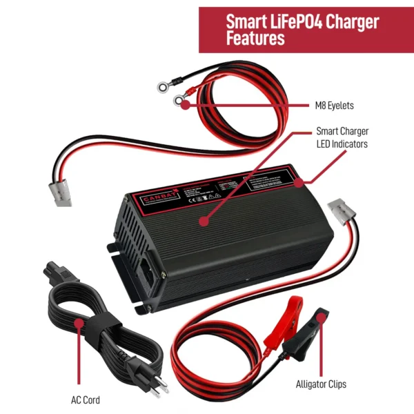 CANBAT - 48V 15A Lithium Battery Charger (LIFEPO₄) LC15-48