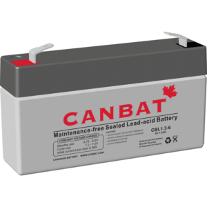 CANBAT - 6V 1.3AH SLA Battery