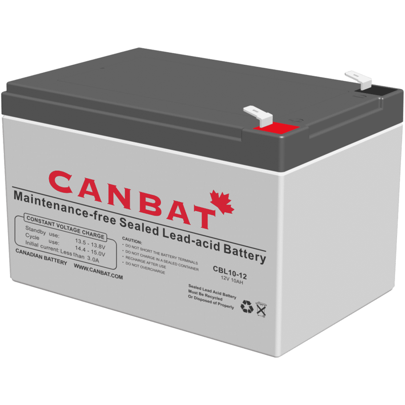 CANBAT - 12V 10AH SLA Battery CBL10-12