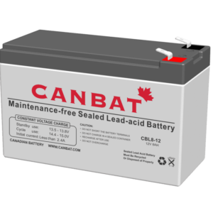 CANBAT - 12V 8AH SLA Battery