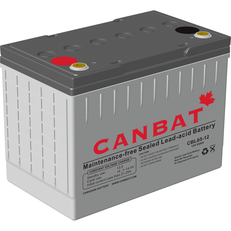 CANBAT - 12V 85AH SLA Battery CBL85-12