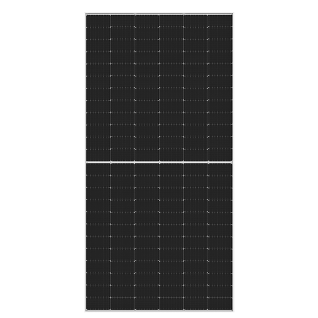 LONGi 540W Bifacial Solar Panel (LR5-72HBD-540M), a high-efficiency solar panel featuring advanced bifacial technology, designed to capture sunlight from both sides for increased energy production and optimal performance in diverse environmental conditions.