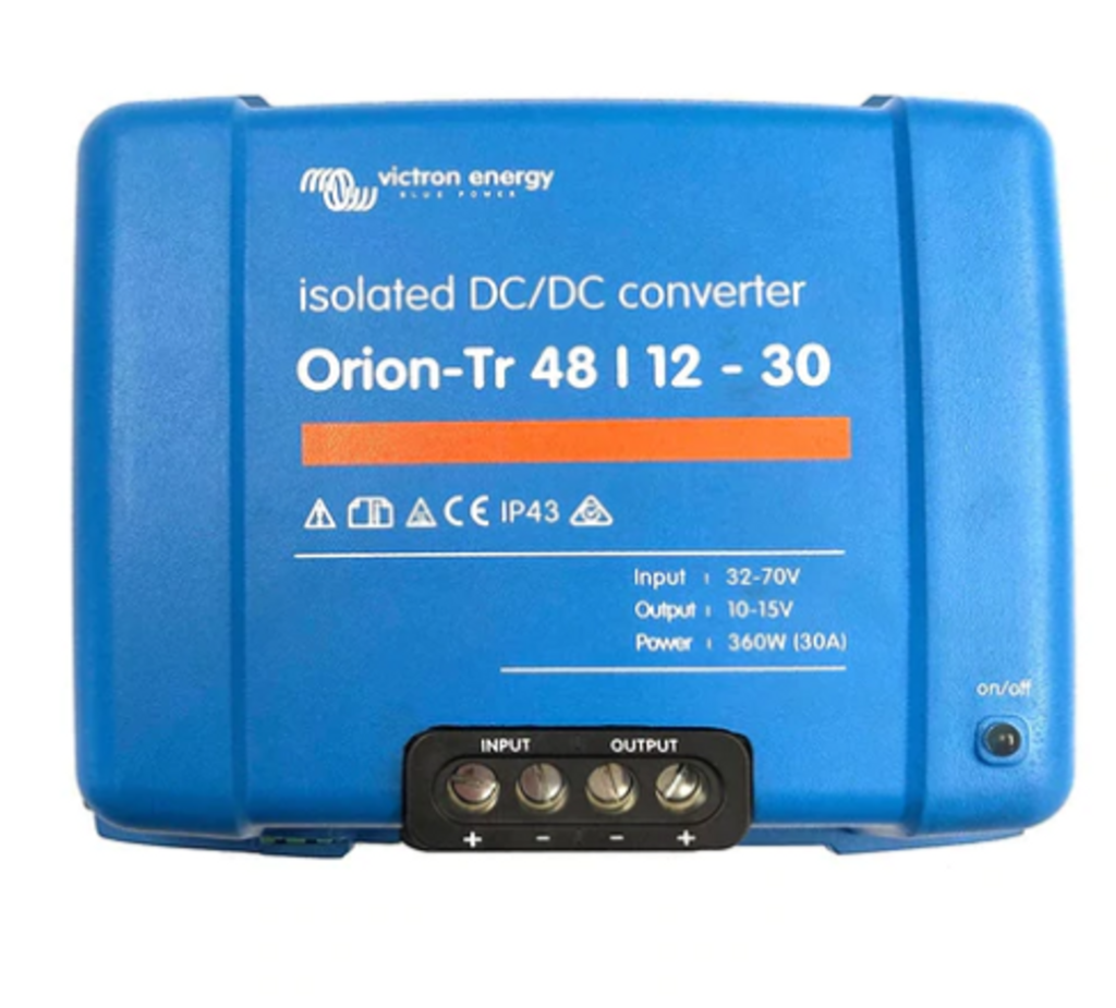 Victron Energy - Orion-Tr Isolated 48V/12V 30A DC-DC Converter ORI481240110