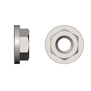 S-5! M8 Nut for Flange Bolts, a high-quality and durable nut designed for securely fastening flange bolts in solar power systems and other applications, ensuring reliable and stable connections.