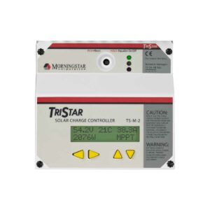 Morningstar TriStar Remote Meter 2, a user-friendly device designed to remotely monitor and display performance data from TriStar solar charge controllers, providing easy access to system information and enhanced energy management.