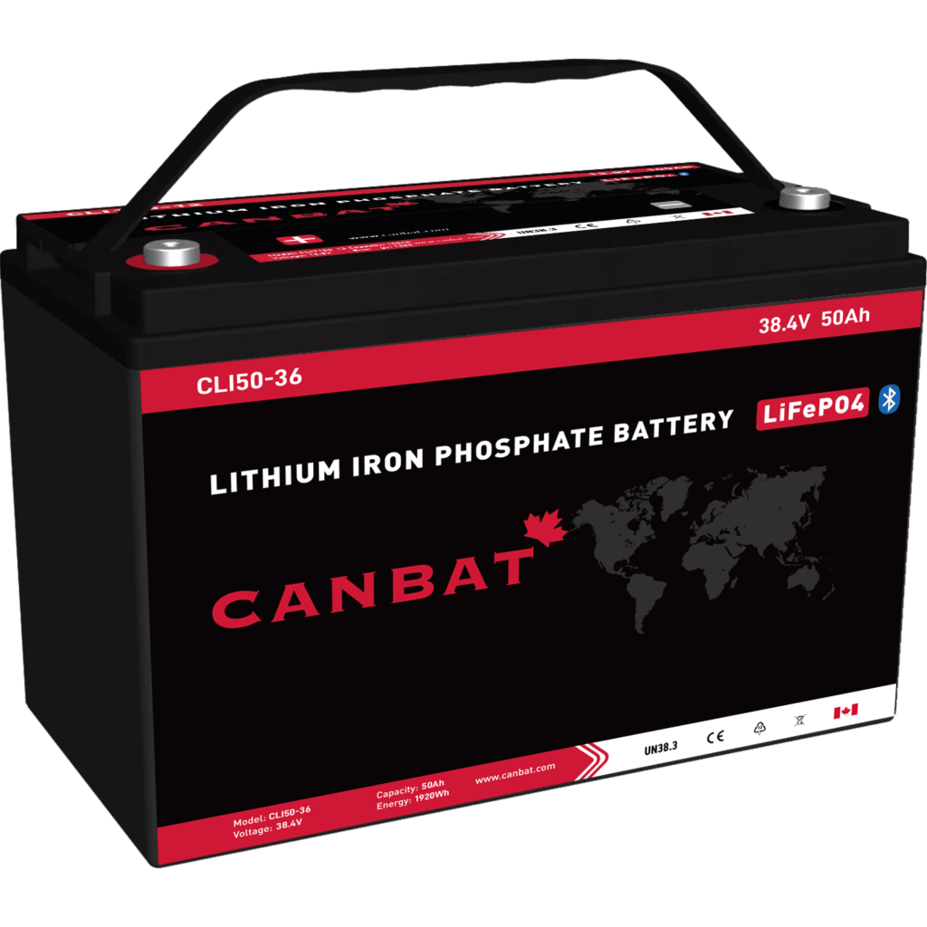 CANBAT - 36V 50Ah Lithium Battery (LIFEPO4) CLI50-36