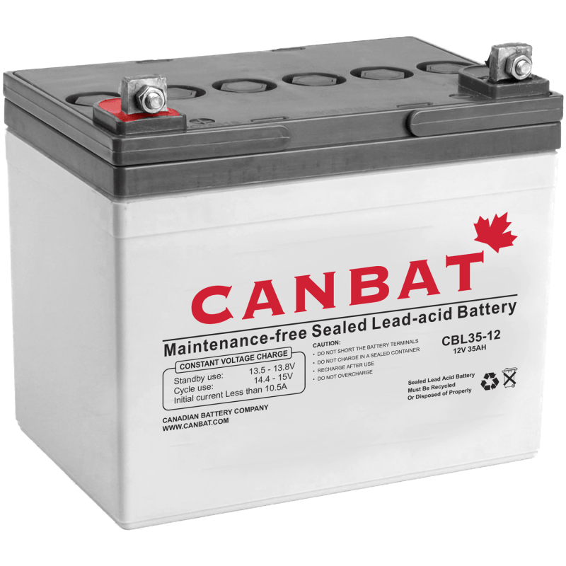 CANBAT - 12V 35AH SLA Battery CBL35-12