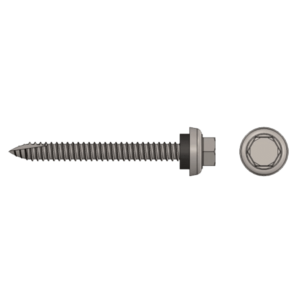 S-5! 14 x 2.5” Metal to Wood Screw, a durable and reliable fastener designed for securing metal components to wood structures, providing strong and long-lasting connections for various applications.