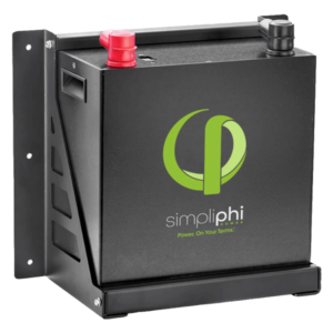 SimpliPhi 3.8 kWh 48V Lithium-Ion Battery, a high-capacity and efficient energy storage solution designed for solar power systems, offering reliable performance and long-lasting durability for various renewable energy applications.