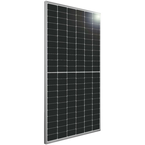 Silfab 500W 132 Half Cell Mono Solar Module, a high-efficiency solar panel designed for optimal energy capture, featuring half-cell technology for enhanced performance and increased energy yield in solar power systems.
