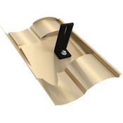 IronRidge - Tile Replacement Flashing S, Tan (Priced as each) - KOF-S01-T1