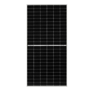 Jinko Solar 540W Bifacial Solar Panel, an advanced solar panel featuring bifacial technology for increased energy production, designed to capture sunlight from both sides for optimal performance in diverse conditions.