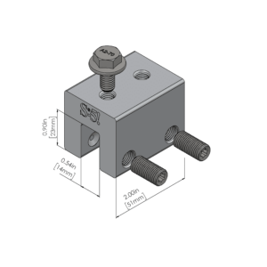 S-5! S Clamp, a versatile and durable clamp designed for securely attaching solar panels and other components to standing seam metal roofs, providing stability and ease of installation.