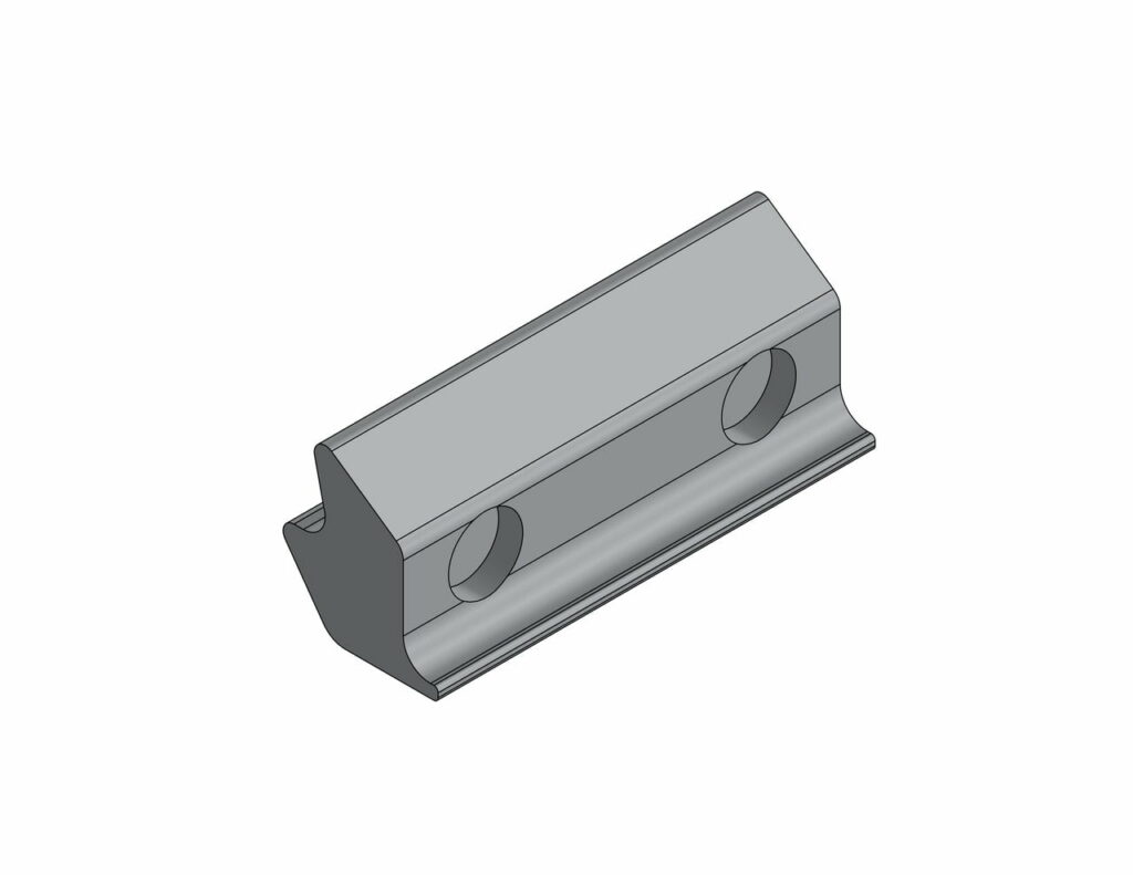 S-5! K Grip – GX Insert, a specialized component designed for securely attaching to metal roofs, providing a reliable and robust connection for various applications in solar power systems.