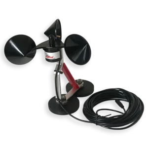 Inspeed Mag Mount 3-Cup Portable Anemometer, a convenient and accurate wind speed sensor with a magnetic mount for easy attachment and measurement in various locations.