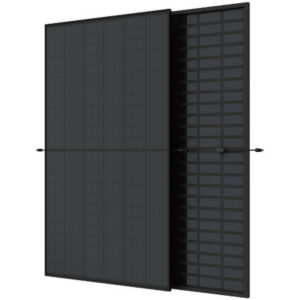 Trina Solar 410W Bifacial Solar Panel (TSM-410-NE09RC05), a high-efficiency solar panel designed for optimal energy capture, featuring bifacial technology for enhanced performance and increased energy yield in solar power systems.