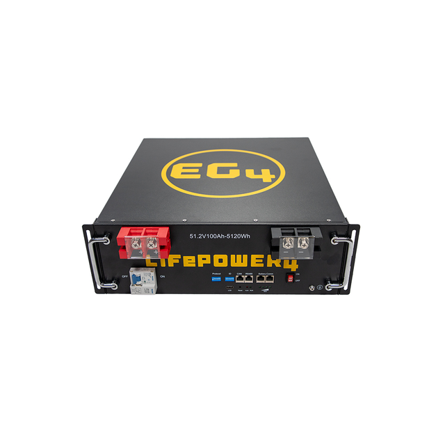 EG4 LifePower4 V2 Lithium Battery | 48V 100AH | Server Rack Battery | UL1973, UL9540A | 10-Year Warranty 1511105